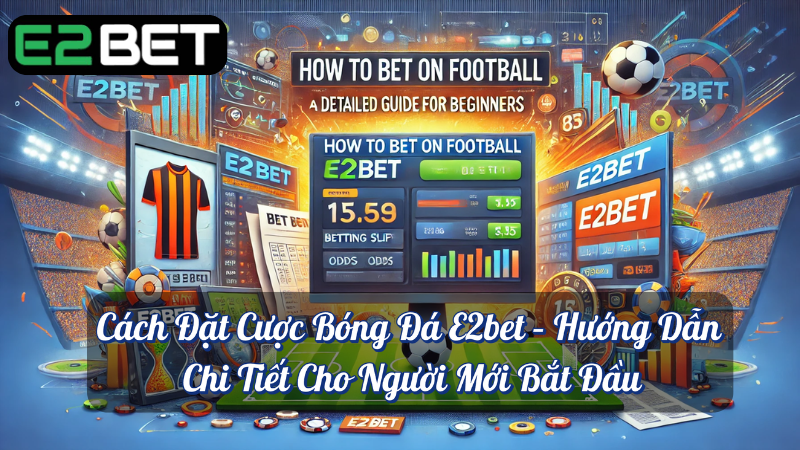 Cách đặt cược bóng đá e2bet hướng dẫn chi tiết cho người mới bắt đầu