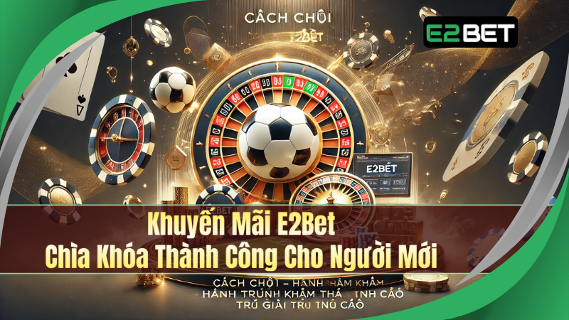 Khuyến Mãi E2Bet - Chìa Khóa Thành Công Cho Người Mới