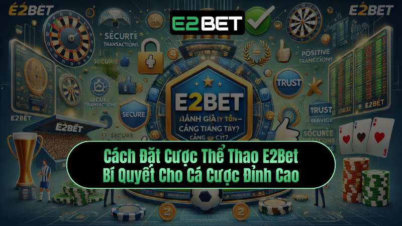 Cách Đặt Cược Thể Thao E2Bet – Bí Quyết Cho Cá Cược Đỉnh Cao