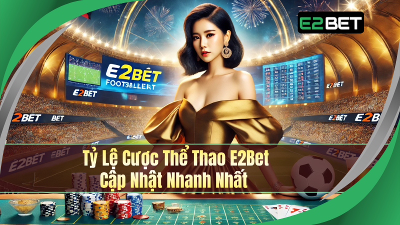 Tỷ Lệ Cược Thể Thao E2Bet - Cập Nhật Nhanh Nhất